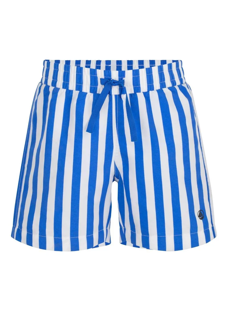 بيتي باتو Children's stripy cotton swim shorts